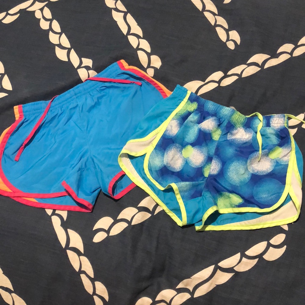 Pair#1 Nike dri-fit kids small #2 Justice kids 7